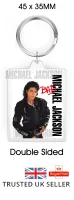 Michael Jackson Keyring : Bad Album Art Bad001