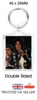 Michael Jackson Keyring : Bad Tour Live Bad010