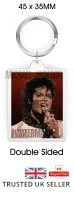 Michael Jackson Keyring : Bad Tour Live Bad012