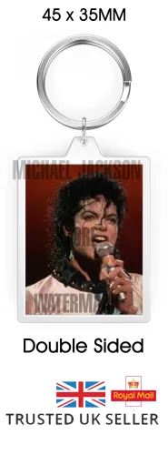 Michael Jackson Keyring : Bad Tour Live Bad012