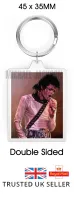Michael Jackson Keyring : Bad Tour Live Bad005