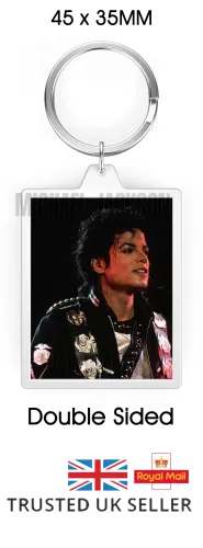 Michael Jackson Keyring : Bad Tour Live Bad006