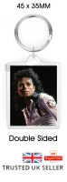 Michael Jackson Keyring : Bad Tour Live Bad008