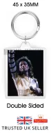Michael Jackson Keyring : Bad Tour Live Bad009