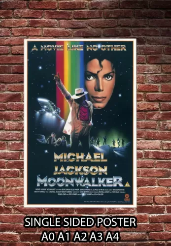 Michael Jackson Moonwalker Poster 