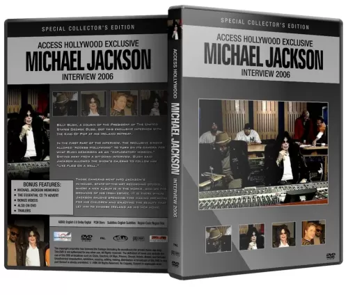 Michael Jackson DVD Access Hollywood Interview 2006 DVD