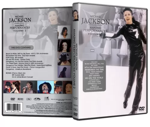 Michael Jackson DVD Amazing Performances Volume 2 DVD