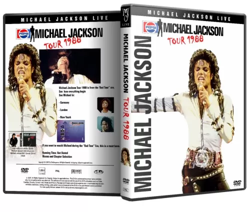 Michael Jackson DVD Bad Tour Live 1988 DVD