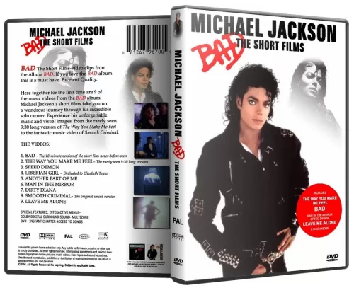 Michael Jackson DVD Bad The Short Films DVD