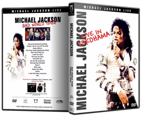 Michael Jackson DVD Bad Tour Live In Yokohama 1987 DVD