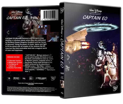 Michael Jackson DVD Captain Eo DVD