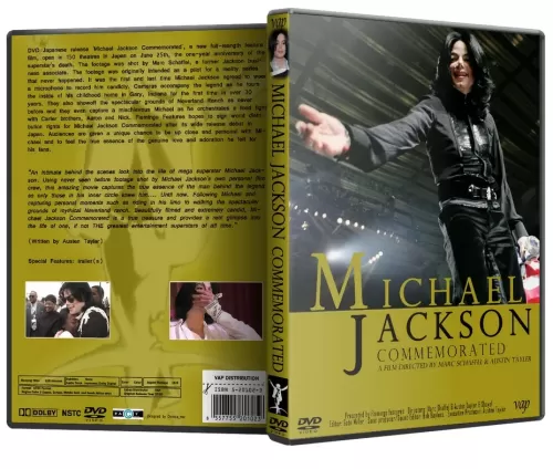 Michael Jackson DVD Commemorated DVD