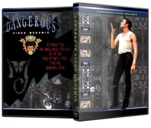 Michael Jackson DVD Dangerous Megamix DVD