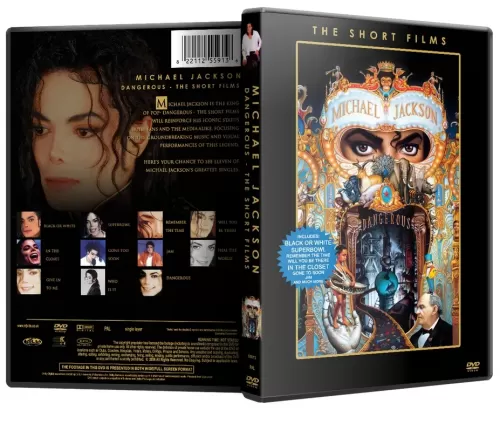 Michael Jackson DVD Dangerous The Short Films DVD