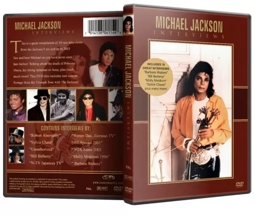 Michael Jackson DVD Interviews Volume 1 DVD