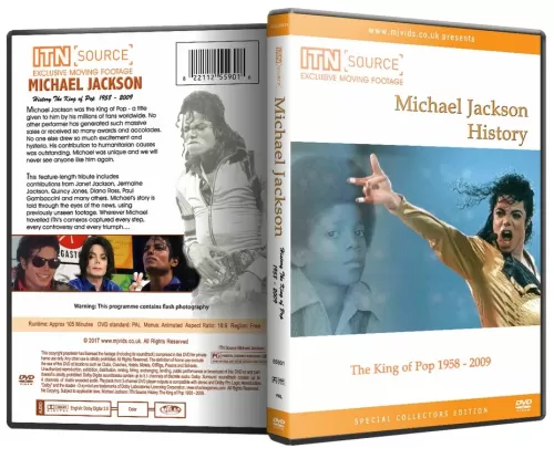 Michael Jackson DVD Michael Jackson: History - The King of Pop 1958 - 2009 DVD