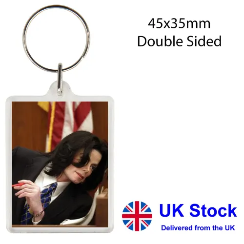 Michael Jackson Keyring COU32