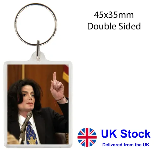 Michael Jackson Keyring COU37