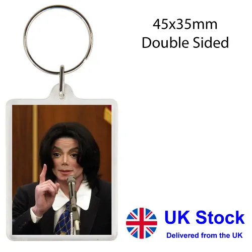 Michael Jackson Keyring COU38