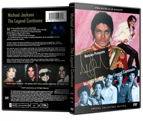 Michael Jackson DVD The Legend Continues DVD