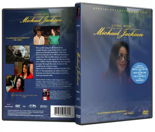 Michael Jackson DVD Living With Michael Jackson DVD