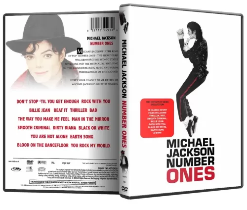 Michael Jackson DVD Number Ones DVD