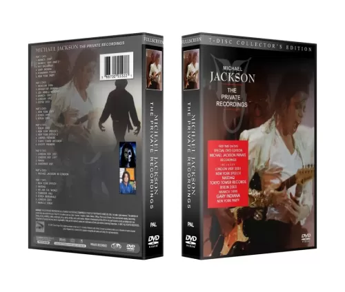 Michael Jackson DVD The Private Recordings 7 Disc Boxset DVDS