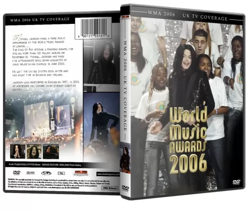 Michael Jackson DVD World Music Awards 2006 DVD